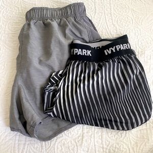 bundle of two athletic shorts